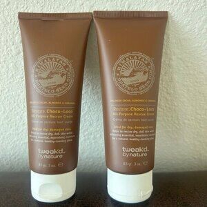 2 Tweak'd By Nature Restore CHOCO LOCO All Purpose RESCUE CREAM 3 oz x 2 SEALED